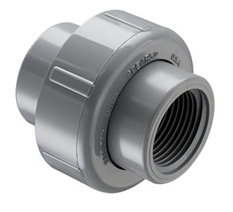 Schedule 80 CPVC EPDM Union (FPT x FPT)