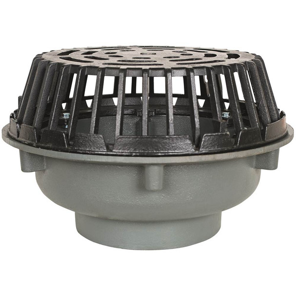 10 In Nh Ci Roof Drain W/ci Dome