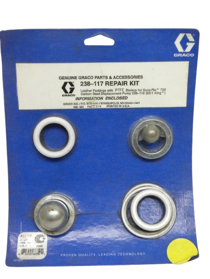 Graco Repair Kit Leather 68:1 King Dura-Flo 750 Pump