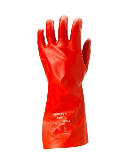 Ansell PVA Chemical Resistant Gloves (Large/SZ10)