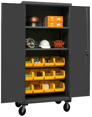 12 Gauge, Mobile Cabinets - HDCM36-12-2S-95
