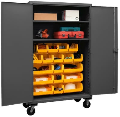 12 Gauge, Mobile Cabinets - HDCM48-18-2S-95
