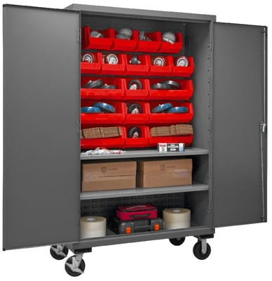 16 Gauge, Mobile Cabinets - H2502M-BLP-18-2S-1795