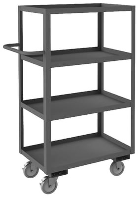 2 / 3 / 4 / 5 Shelf Stock Carts - HRSC-1830-4-95