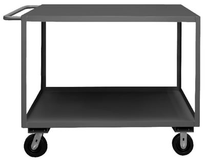 2 / 3 / 4 / 5 Shelf Stock Carts - HRSC-2436-2-3K-TLD-95