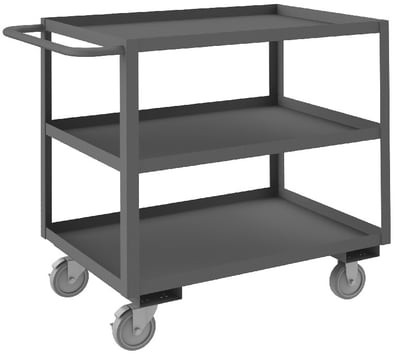 2 / 3 / 4 / 5 Shelf Stock Carts - HRSC-2436-3-95