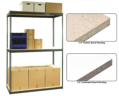 200b Shelving - Complete 3 Shelf Units - H2B3-6036-84WH