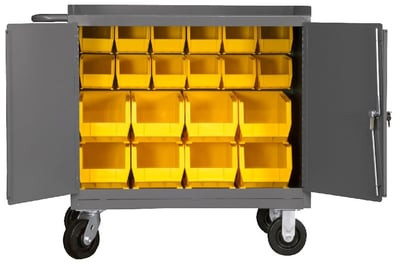 24" Wide Mobile Bench Cabinets - H3100-BLP-20-95