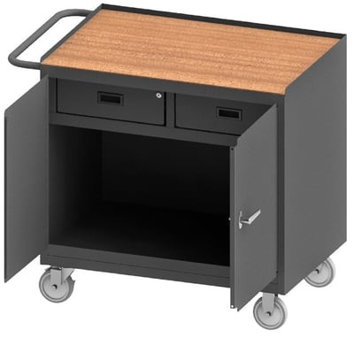 36/48" W Mobile Bench Cabinets - H3116-TH-95