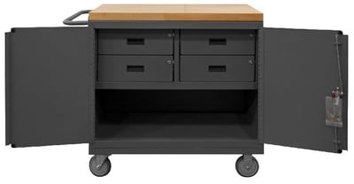 36/48" W Mobile Bench Cabinets - H3119-MT-95