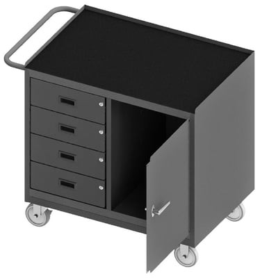 36/48" W Mobile Bench Cabinets - H3121-RM-95