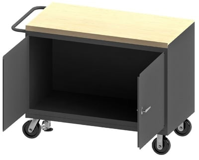 36/48" W Mobile Bench Cabinets - H3411-MT-FL-95