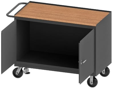 36/48" W Mobile Bench Cabinets - H3411-TH-FL-95