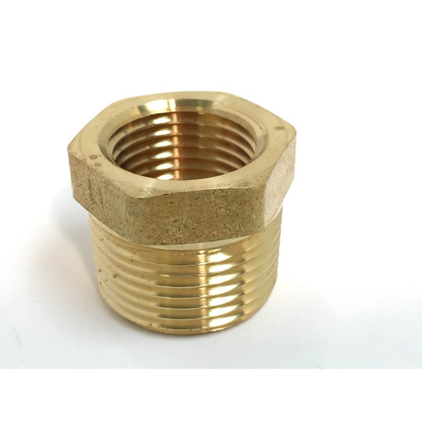 0122072 -  Hex Bushing Barstock 3/4" Mip X 1/2"