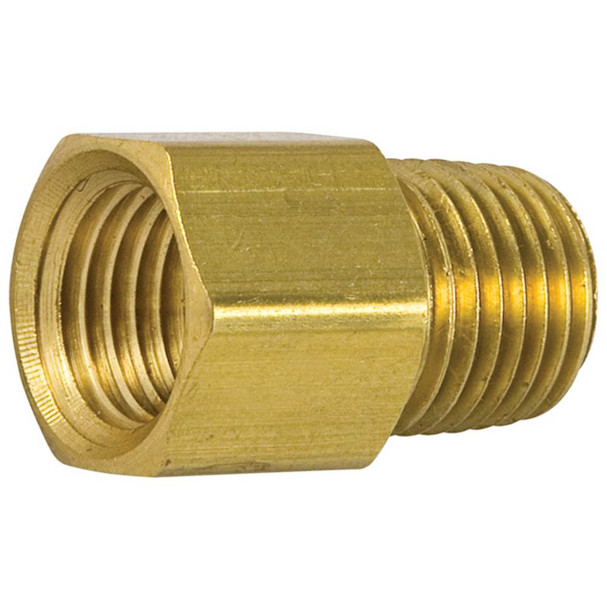 0121986 - Coupling Fip X Mip Barstock 3/8" Fip X 1/4" Mip