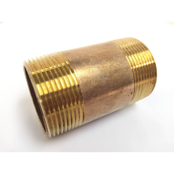 Pipe Nipple Red Brass 2 X 3 Nl