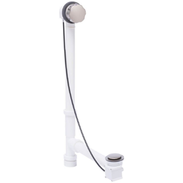 0145903 - Cable Drive W&o Tubular White W/ Chrome Trim