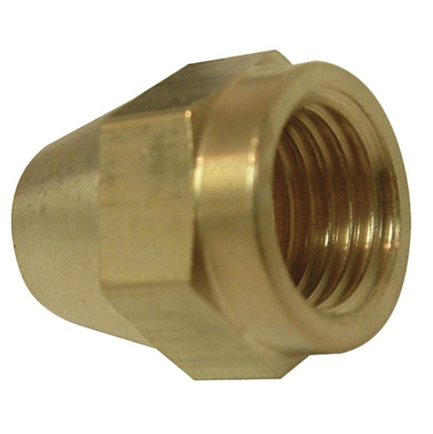 12334104 - Short Rod Nut Flare 3/8" Od Leaded