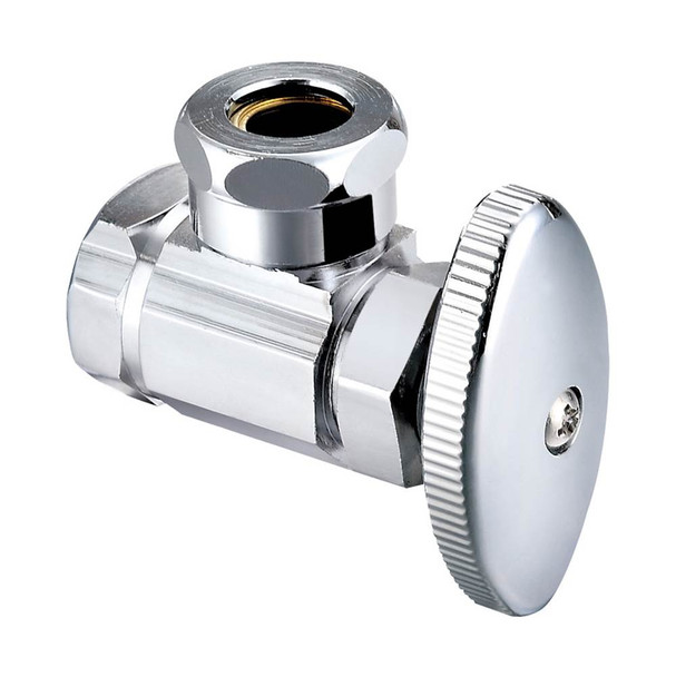0147028 - Ang Stop 1/2" Fip X 1/2" Mip & (7/1"6od) Multi-turn Chrome
