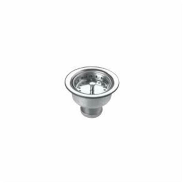 Ball-lok Cup Style Sink Strainer Chrome W/ Brass Nuts