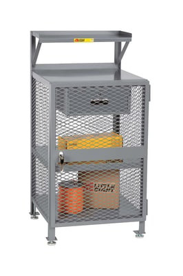 All Welded Shop Desk - HPSX-2436-LLDR