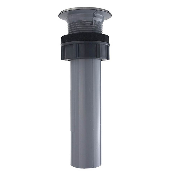 0143329-co Plug Drain 1-1/4"x5 Polypro L/ovrflw W/stopper & Chain