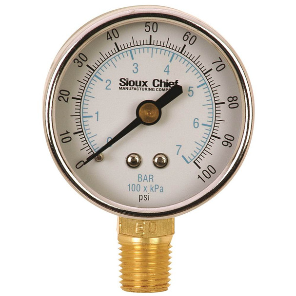 0-100# Pressure Gauge