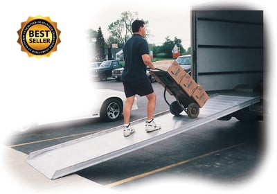 Aluminum Walk Ramps - HAWR-38-14B
