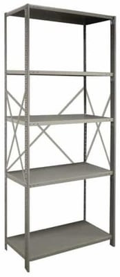 Beaded Post Industrial Clip Shelving - HDDJDP3008