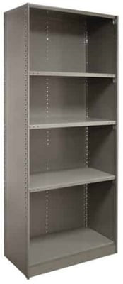 Beaded Post Industrial Clip Shelving - HDDJDP3055