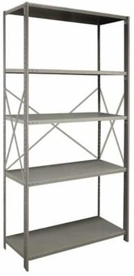 Beaded Post Industrial Clip Shelving - HDDJDP3107