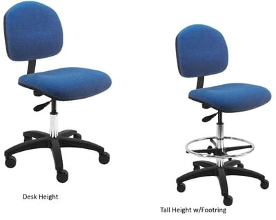 Bench Depot™ Fabric Chairs - HWNT-FB-1L-GRAY