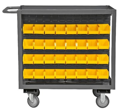Bin Service Carts - HRSC-2436-BLP-64-210-95