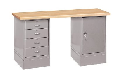 Cabinet And Drawer Work Benches - HCDB-3060-W