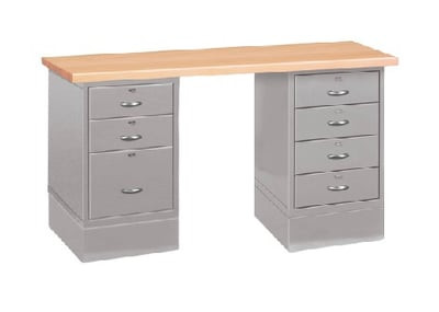 Cabinet And Drawer Work Benches - HFDB-3060-W
