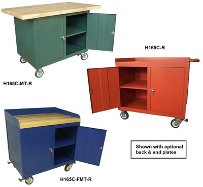 Cabinet Mobile Maintenance Bench - H165C-FHT-S