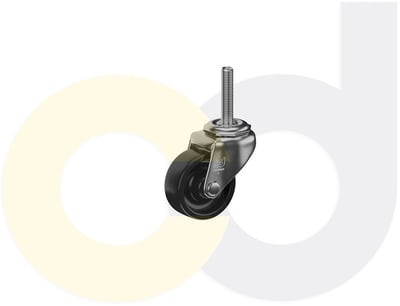 Casterdepot Threaded Stem Casters - Polyolefin Wheel - Capacities Up To 120 Lbs. - HC003.143