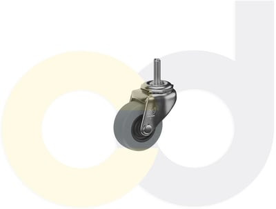 Casterdepot Threaded Stem Casters - Thermo-Urethane Wheel - Capacities Up To 120 Lbs. - HC003.183