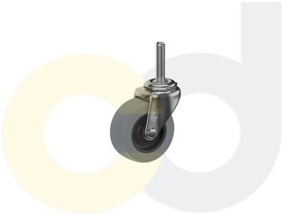 Casterdepot Threaded Stem Casters - Thermo-Urethane Wheel - Capacities Up To 120 Lbs. - HC003.368