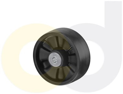 Casterdepot Top Plate Casters - Glass-Filled Nylon Wheel- Capacities Up To 1250 Lbs. - HW003.808