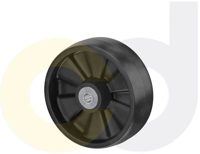 Casterdepot Top Plate Casters - Glass-Filled Nylon Wheel- Capacities Up To 1250 Lbs. - HW003.809