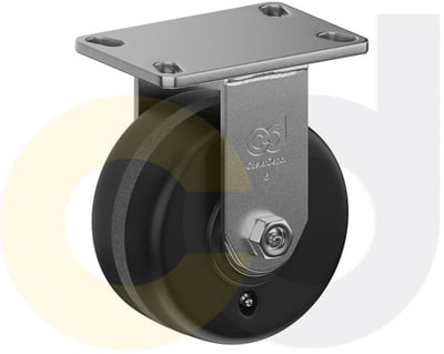 Casterdepot Top Plate Casters - Phenolic Wheel - Capacities Up To 3000 Lbs. - HC014.186