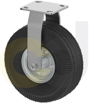 Casterdepot Top Plate Casters - Pneumatic Wheel - Capacities Up To 450 Lbs. - HC015.101