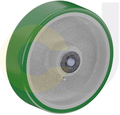 Casterdepot Top Plate Casters - Poly On Cast Iron Wheel - Capacities Up To 3000 Lbs. - HW003.DB9