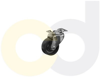 Casterdepot Top Plate Casters - Polyolefin Wheel - Capacities Up To 120 Lbs. - HC003.177