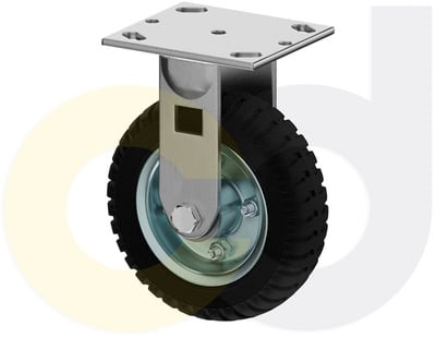 Casterdepot Top Plate Casters - Solid Monoprene Wheel - Capacities Up To 280 Lbs. - HC014.471