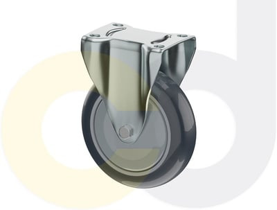 Casterdepot Top Plate Casters - Thermo-Urethane Wheel - Capacities Up To 350 Lbs. - HC015.9CF