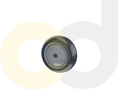 Casterdepot Top Plate Casters - Thermo-Urethane Wheel - Capacities Up To 350 Lbs. - HW003.563