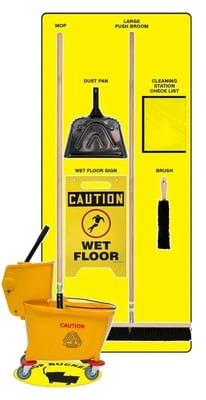 Clean & Mop Store-Boards™ & Combo Kits - PSB722YLBK