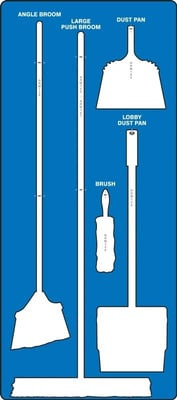 Clean & Sweep Store-Boards™ & Combo Kits - PSB714BUWT